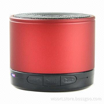 Best OEM Mini Wireless/Bluetooth Speaker with Mic, 550mAh Battery Capacity